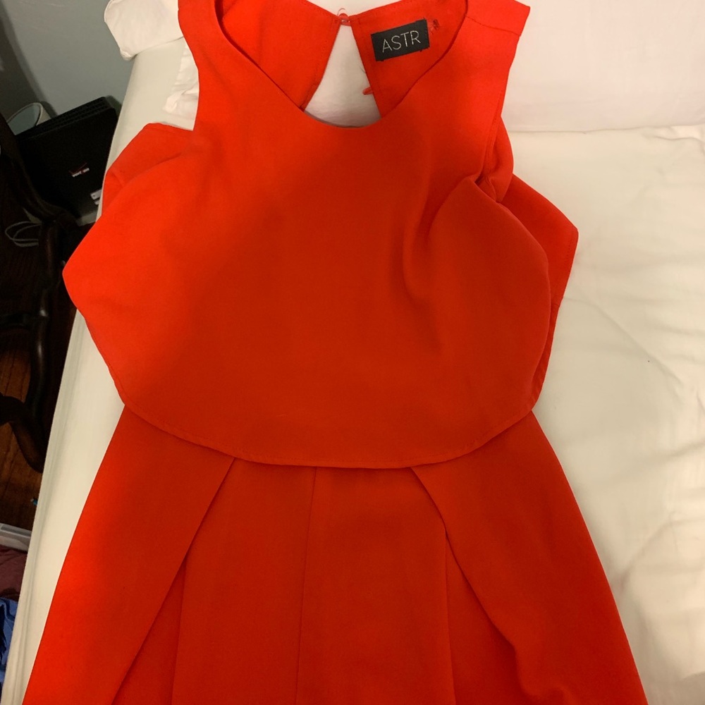 ASTR red romper